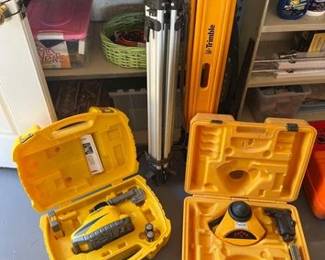 610  Laser Levels with Stands 