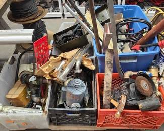2302  Pallet of Tools  Supplies 