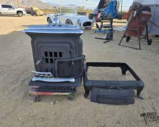 2018  Hearth Craft Cast Iron Wood Burning Stove 