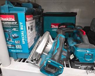2066  3 Makita Power Tools  Tool Bag 