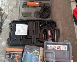 2216  Oscillating MultiTool, Sabre Saw, Drill, Sump Pump and Dremel 