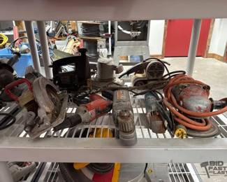 2262  Grinder, Belt Sander, Angle Drill, Screw Driver, Jig Saw, Saw 