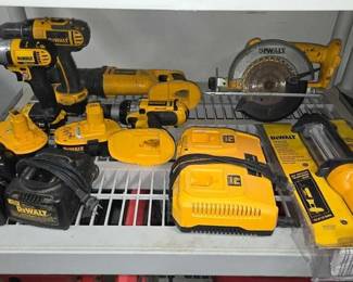 2036  Dewalt Tools  Batteries 
