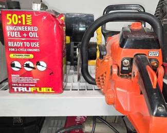 2080  2 Chainsaws  501 Mic Engineered Fuel  Oil 