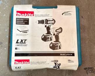 2176  NEW Makita 18V 2Pc. Cordless Combo Kit 