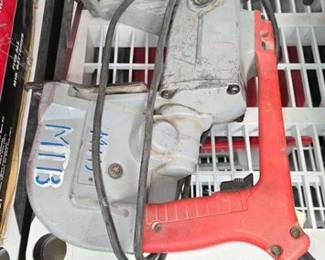 2056  Milwaukee Portable Band Saw 