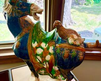 Chinese Tang San Cai Pottery Porcelain