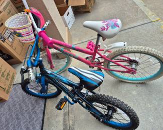 Much, much miscellaneous. Children's bicycles
