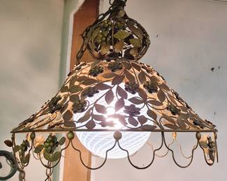 Cool swirl opalescent shade