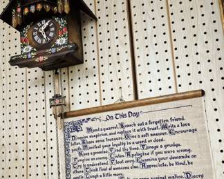 Clocks. Vintage cuckoo clock
