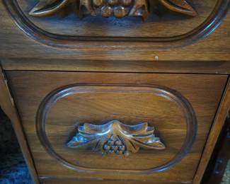 Unique carved handles
