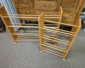Related furniture items. Shoe racks