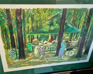 Much, much artwork. Emile Grau-Sala Limited Edition 197/275 framed lithograph 