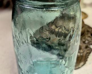 Jars. Pint Mason 1858 jar