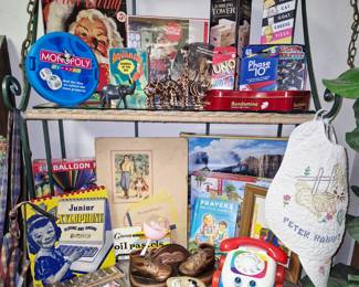 Vintage toys and games from 3 different estates