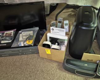 Electronics from 3 different estates and families.  Flat screens, DVD players, radios and much, much more!!