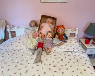 Vintage dolls.