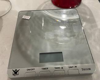 Food scale.