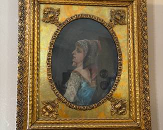 Large Victorian portrait