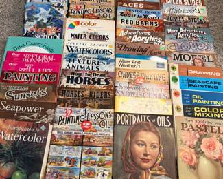 Vintage art books