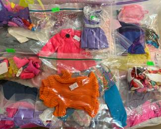 Barbie clothes and shoes