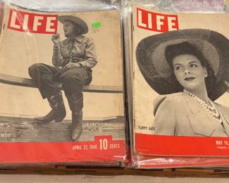 1950s-60s Life magazines