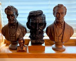 Lincoln busts