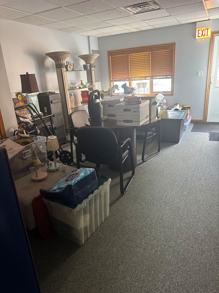 One half room - (Before organization)