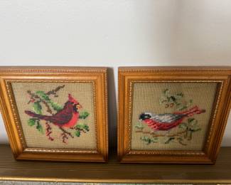 Embroidery is back in. Sold as pair.