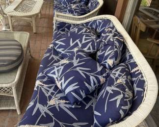 Wicker furniture