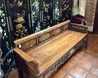Inlaid mother of pearl