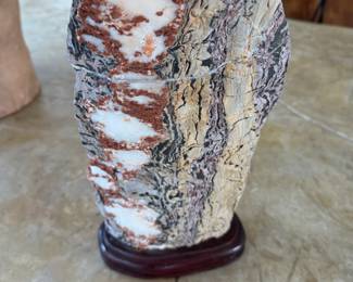 Lingbi scholar's rock 12"h - repaired  