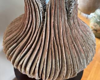 Anne Goldman Volcano vessel 13"h x 12" diameter 