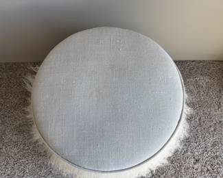 Cecil Pouf   18"h x 19" diameter 