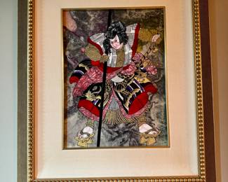 Joan Friedman acrylic enamel painting    26" x 22"