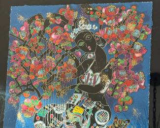 Jiang Tiefeng serigraph Song of the Seasons - Winter            27"x 27"
