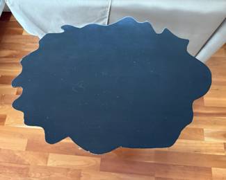 Eric Powell sculptural iron side table 