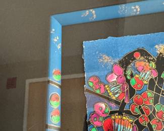 Jiang Tiefeng serigraph Song of the Seasons - Winter            27"x 27"