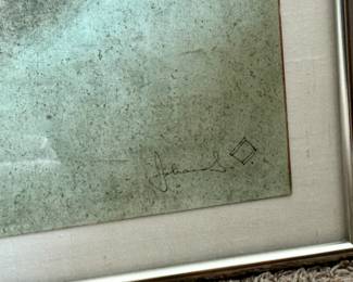 Johannes Olsson print - signed      27.5"h x 44"w