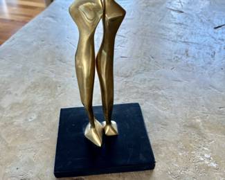 Itzik Ben Shalom bronze sculpture  12" including base
