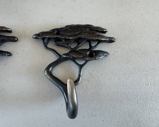 Martin Pierce "Hedgerow" hooks & toilet roll holder