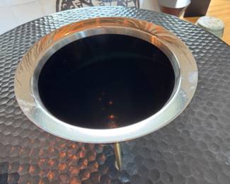 Alessi vase or colander 12" x 11.75" diameter