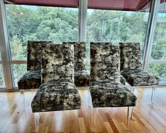 6 Designmaster "Electra" dining chairs - comfortable!