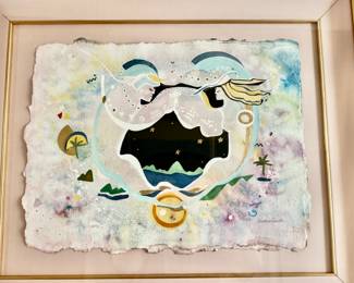 Andrea Smith Mixed Media   28"h x 32"w
