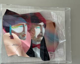 Ned Moulton acrylic    16.5"h x 20.5"w 