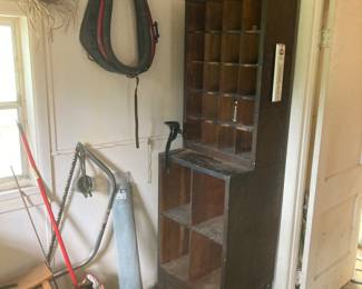 Mail sorting cabinets