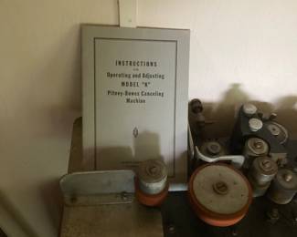 Manual for the Universal Canceling machine