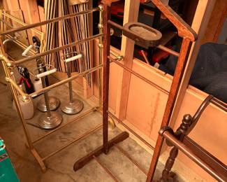 Men's Coat Rack and Bathroom Accessories