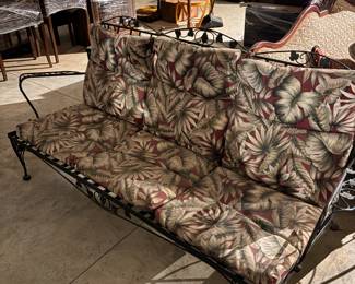 Antique Patio Sofa