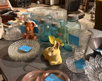 Vintage Decor and Glassware